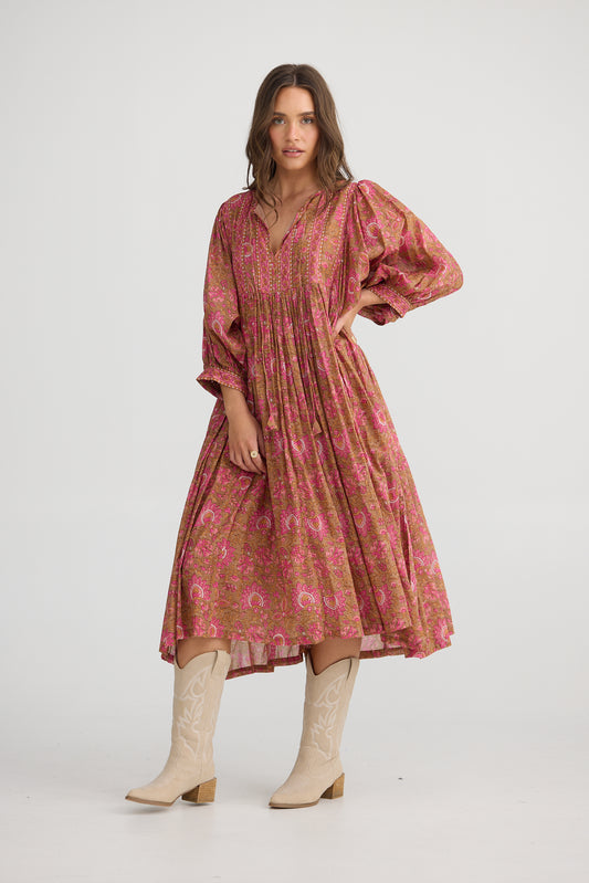 Wisteria Dress | Autumn Spritz