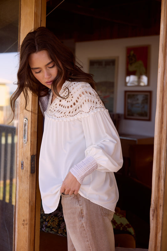 Sora Blouse | Off White