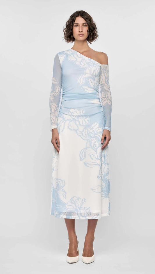 Aurora Mesh Midi Dress