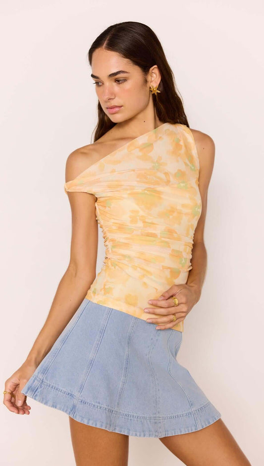 Safir Denim Mini Skirt