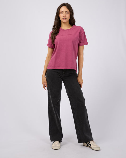 AAE Washed Tee | Blush