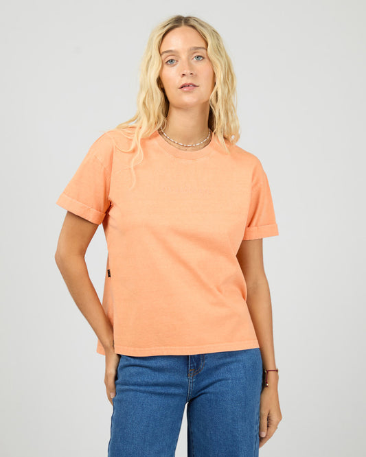 AAE Washed Tee | Peach