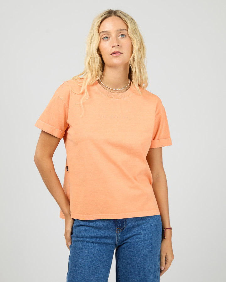 AAE Washed Tee | Peach