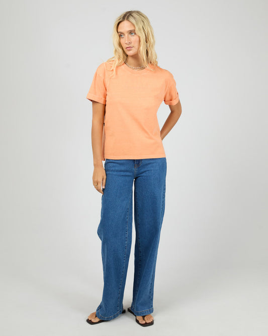 AAE Washed Tee | Peach