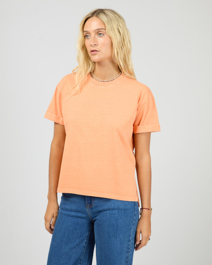 AAE Washed Tee | Peach