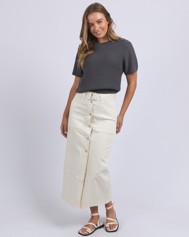 Ace Skirt | Ecru