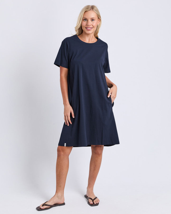 Adira Short Dress | Navy
