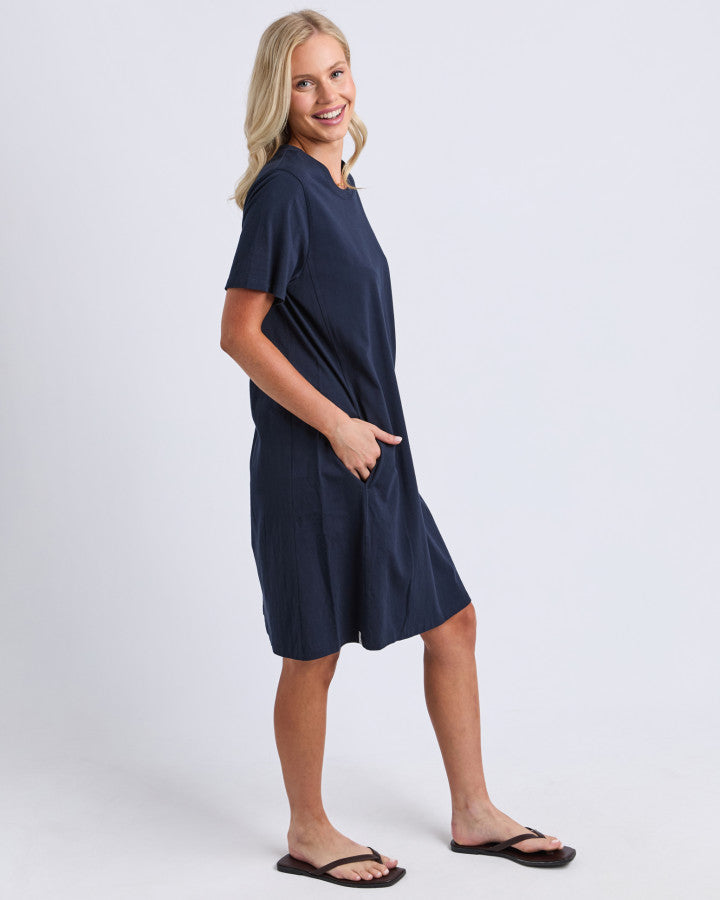 Adira Short Dress | Navy