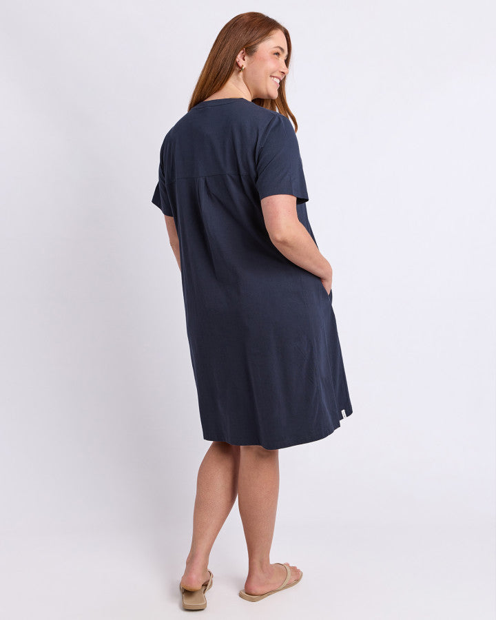 Adira Short Dress | Navy