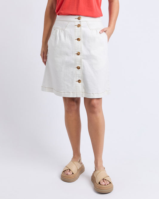 Amanda Skirt | White