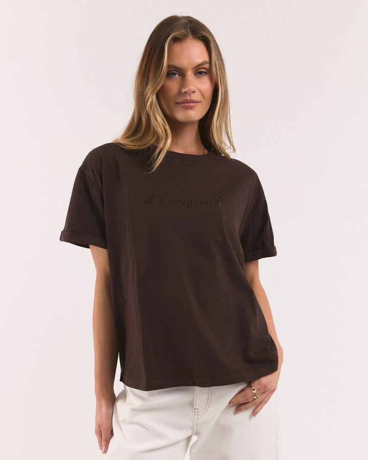 Base Tee | Choc