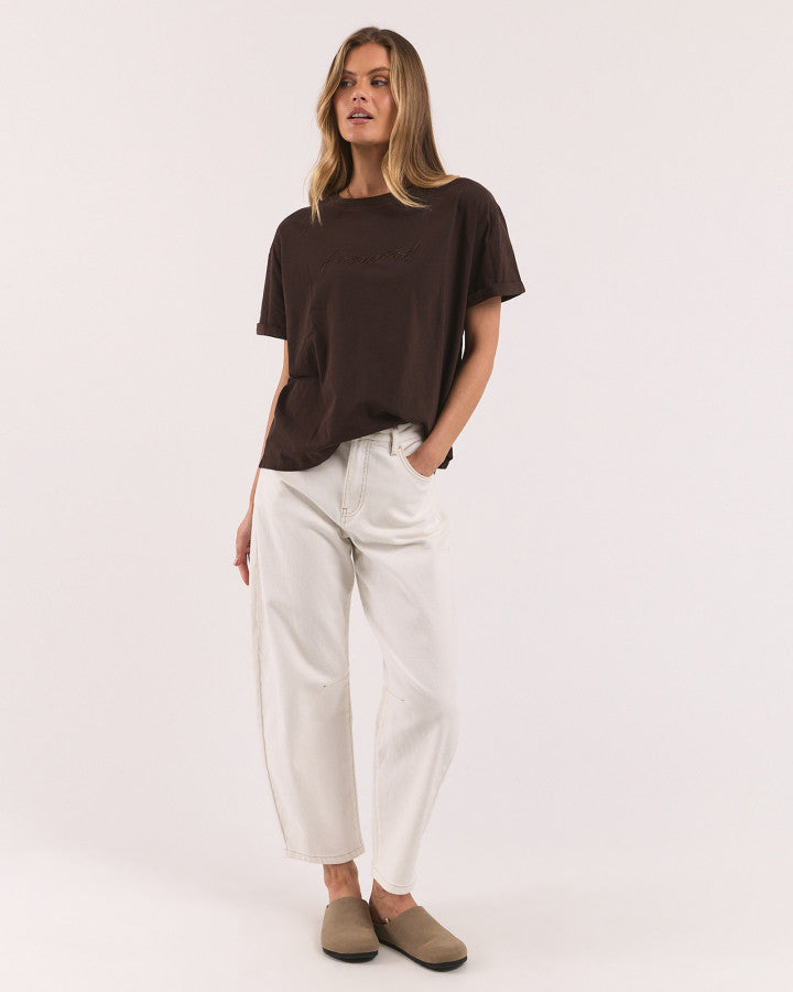 Base Tee | Choc