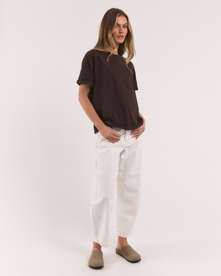 Base Tee | Choc