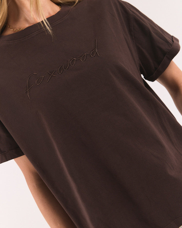 Base Tee | Choc