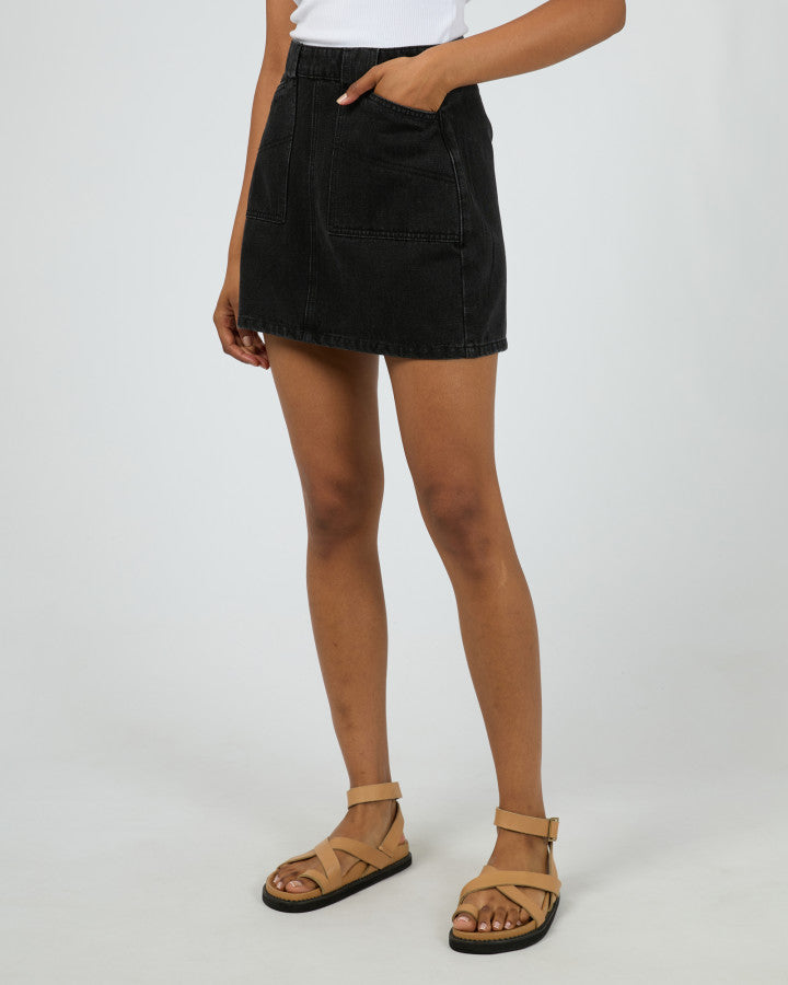 Becca Skirt | Washed Black