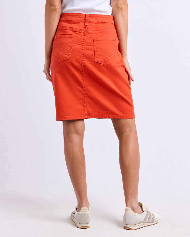 Belle Skirt | Tangerine