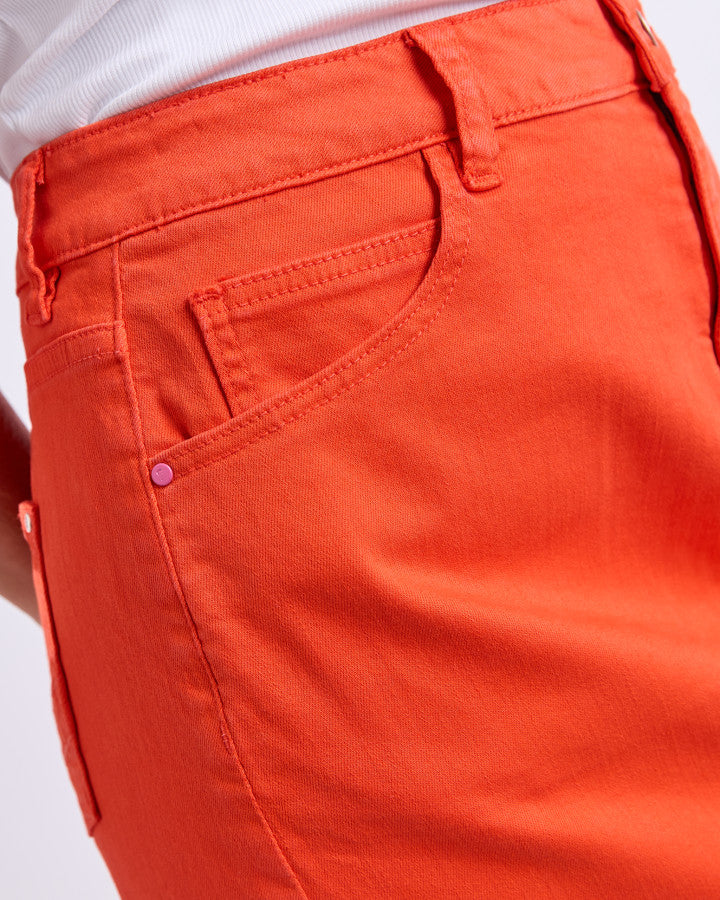Belle Skirt | Tangerine