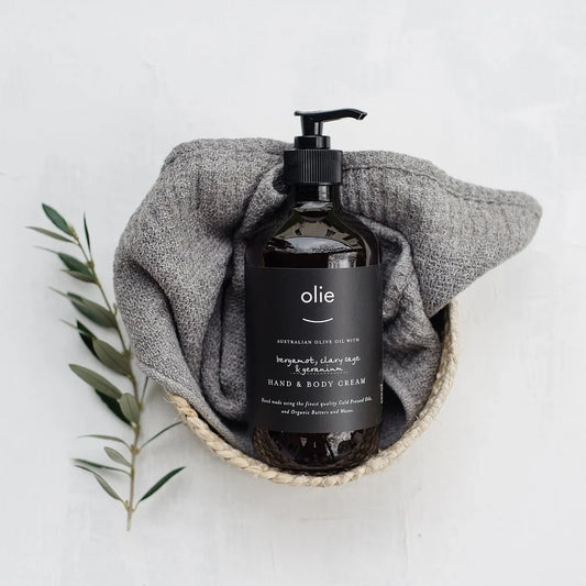Hand & Body Cream - Bergamot, Clary Sage & Geranium