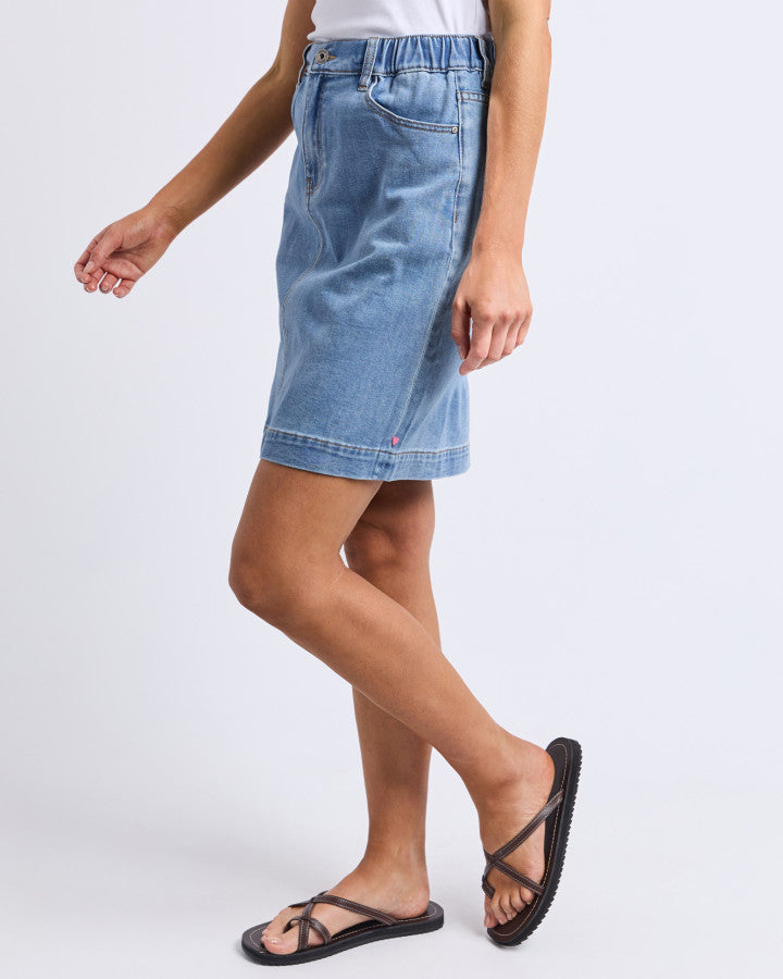 Birdie Denim Skirt