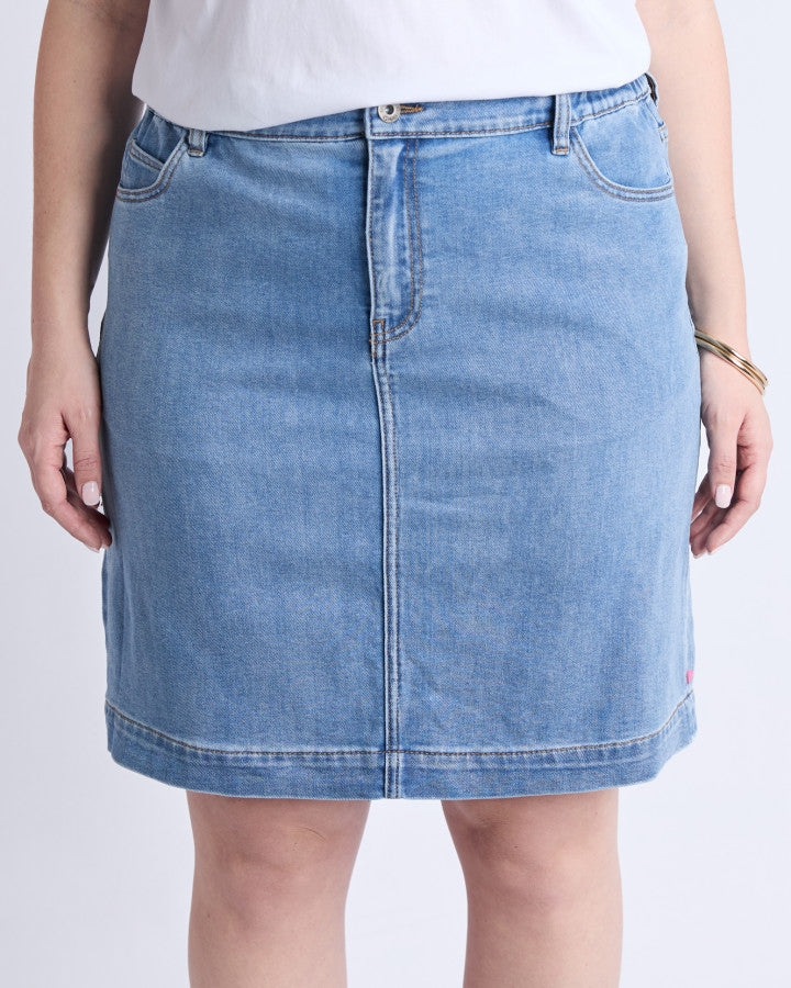 Birdie Denim Skirt