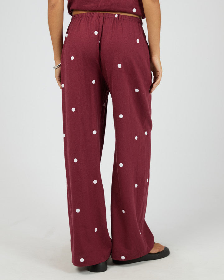 Bordeaux Pant