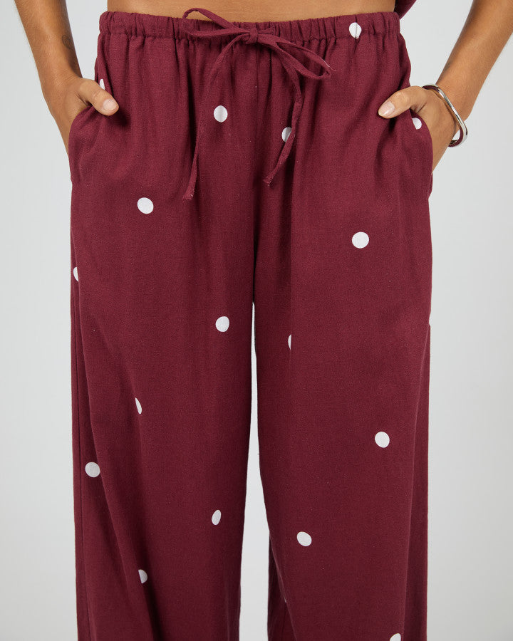 Bordeaux Pant