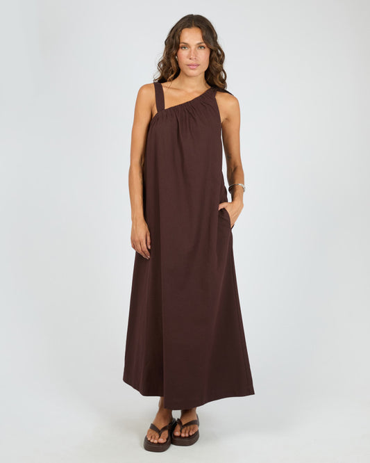 Bowie Tie Maxi Dress