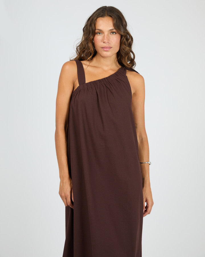 Bowie Tie Maxi Dress