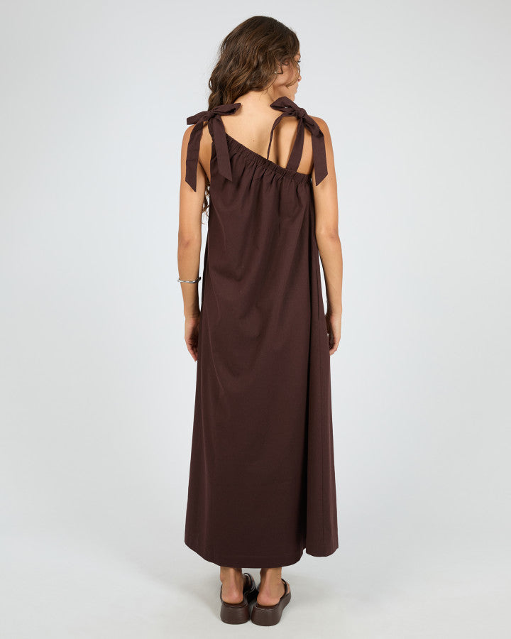Bowie Tie Maxi Dress
