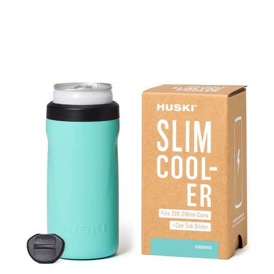 Huski Slim Can Cooler - Turquoise (Limited Release)