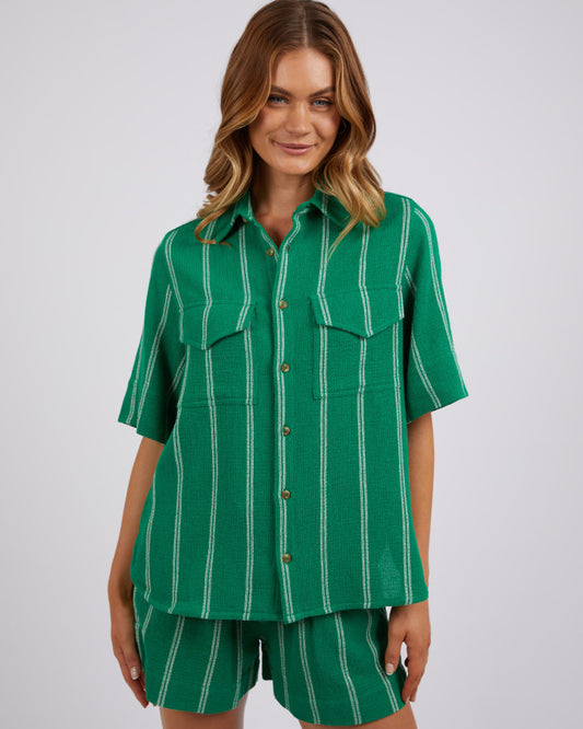Circuit Shirt | Bright Green