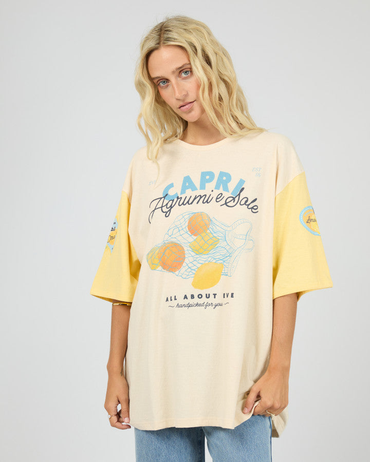 Club Capri Oversized Tee