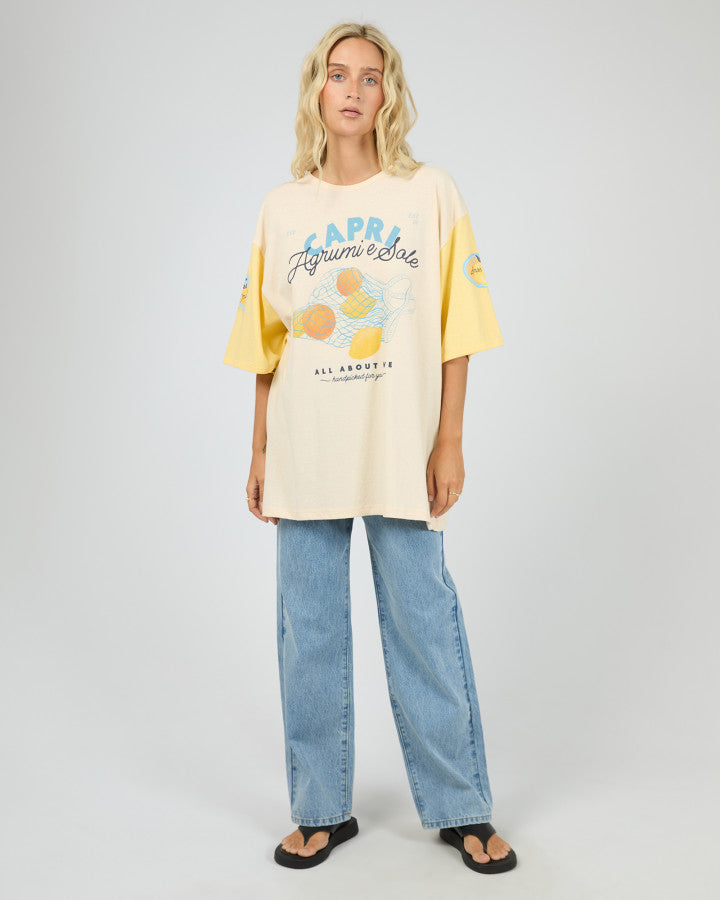 Club Capri Oversized Tee