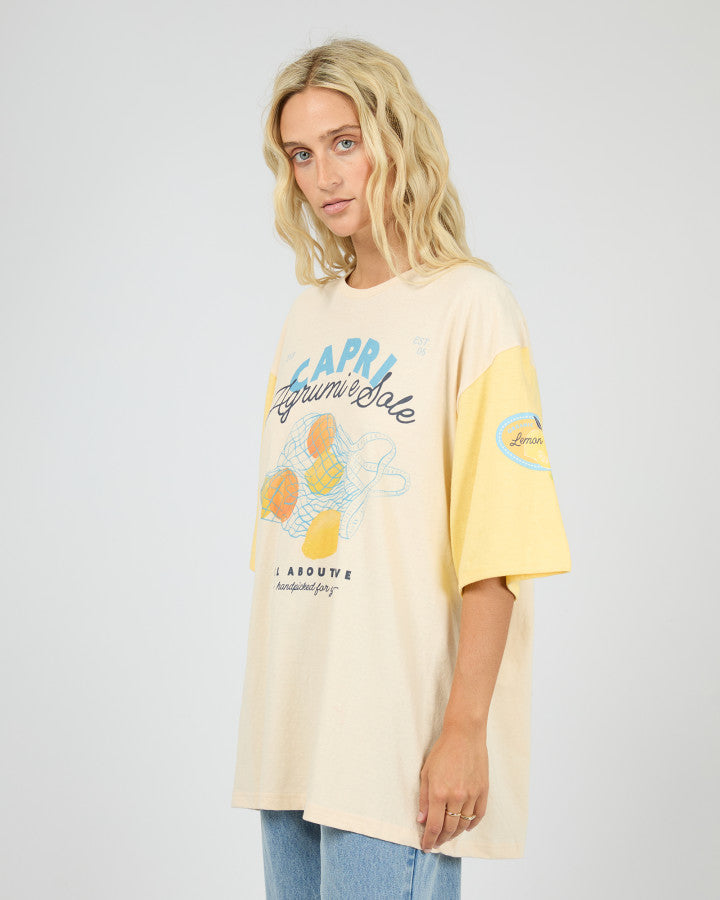 Club Capri Oversized Tee