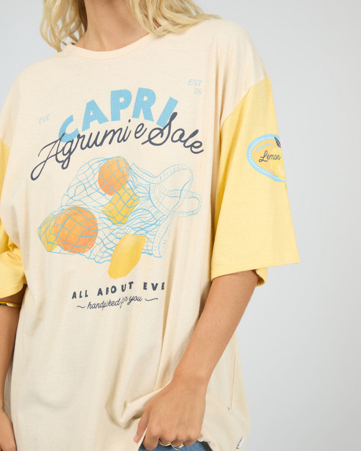 Club Capri Oversized Tee