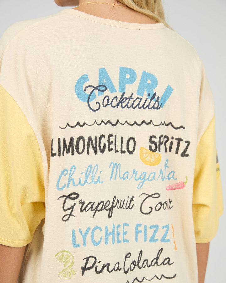 Club Capri Oversized Tee