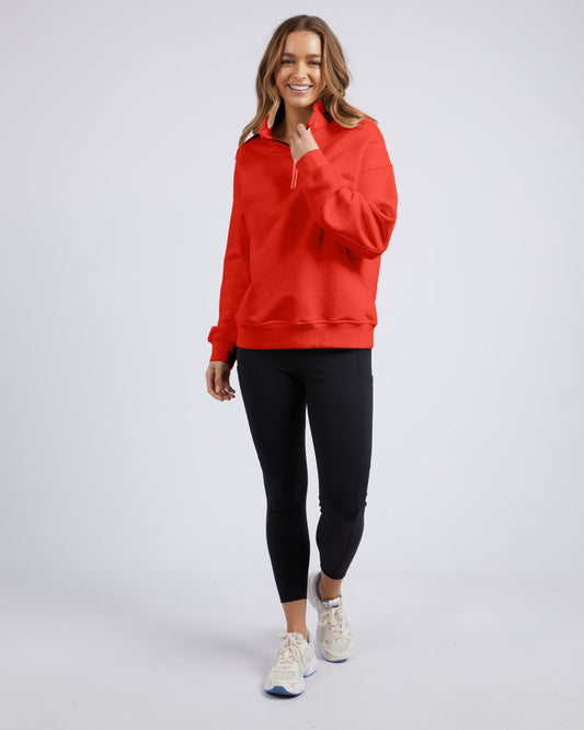 College Zip Crew | Red
