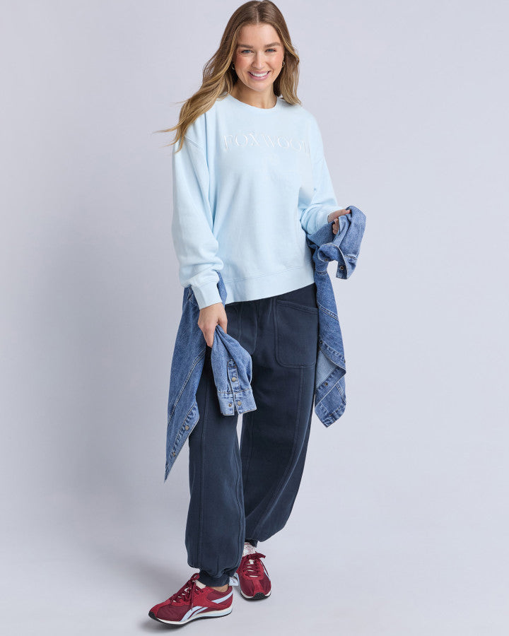 Core Oversized Crew | Ice
