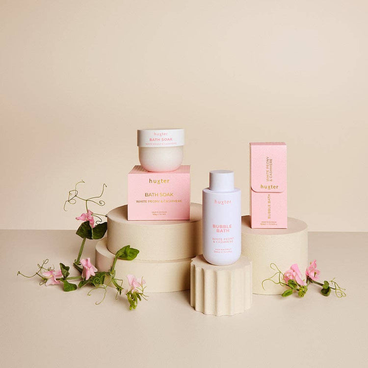 300ml Bubble Bath Boxed - White Peony & Cashmere