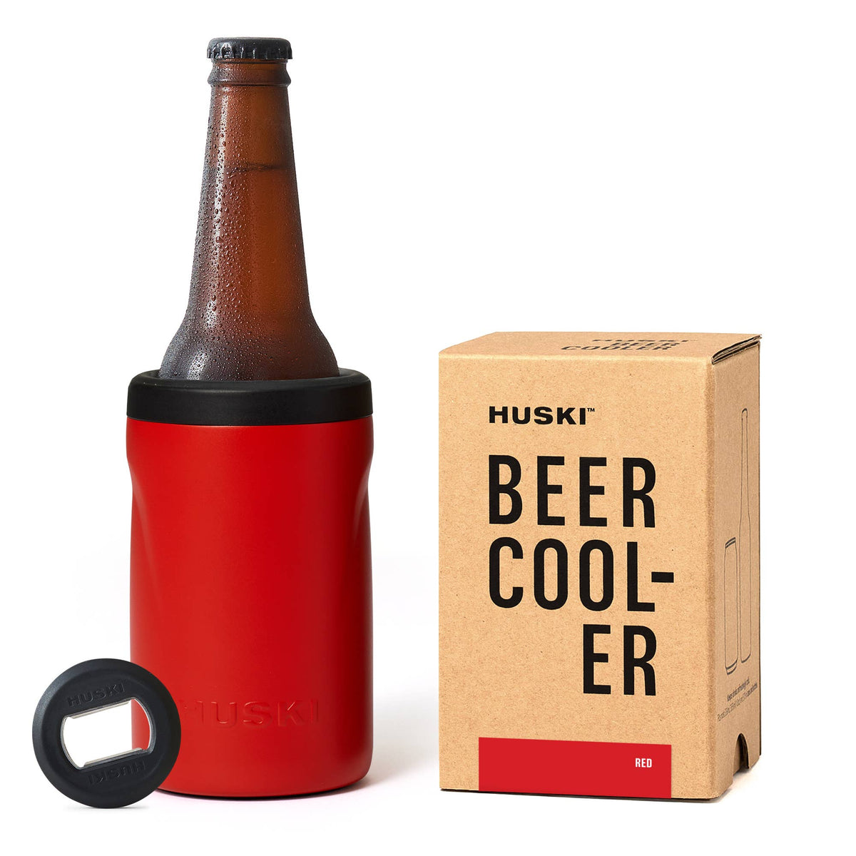 Huski Beer Cooler 2.0 - Red (Limited Release)