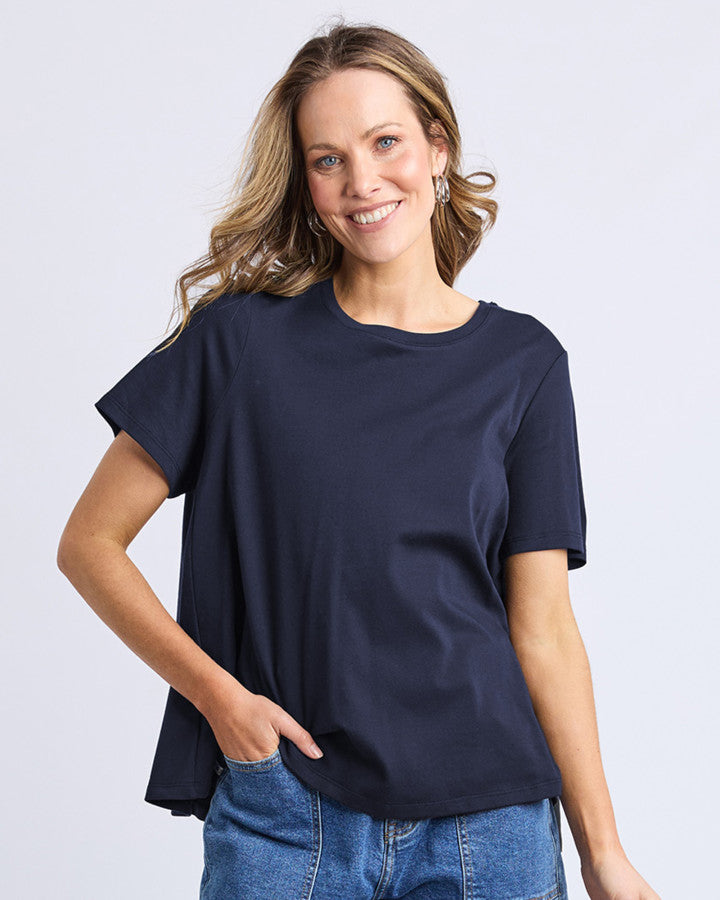 Daisy Tee | Navy