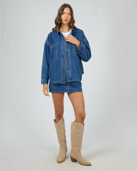 Dale Shacket | Denim