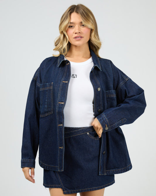 Dale Shacket | Indigo