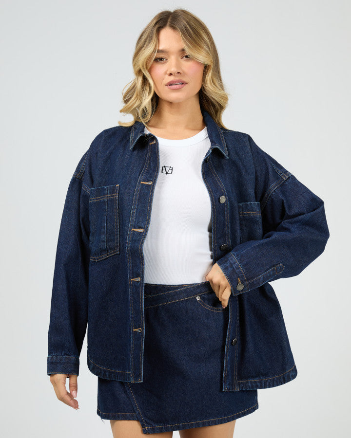 Dale Shacket | Indigo