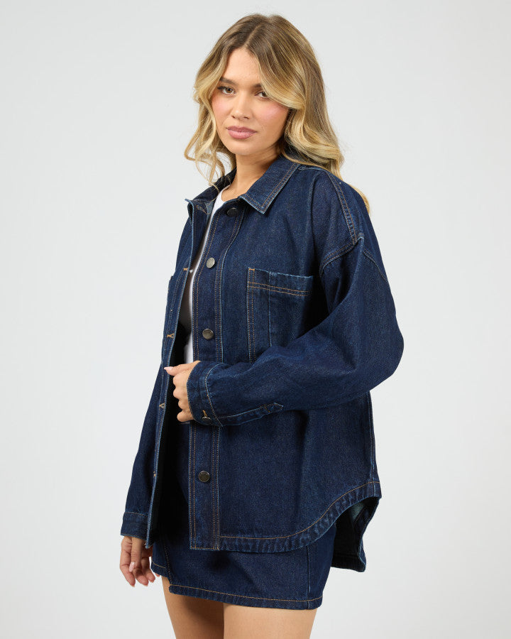 Dale Shacket | Indigo
