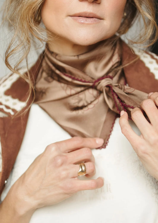 Darlin Bandana Scarf | Silk 65x65