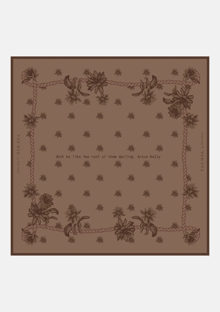 Darlin Bandana Scarf | Silk 65x65