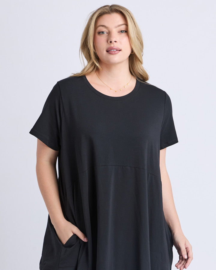 Diana ss Dress | Black