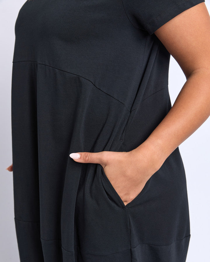 Diana ss Dress | Black