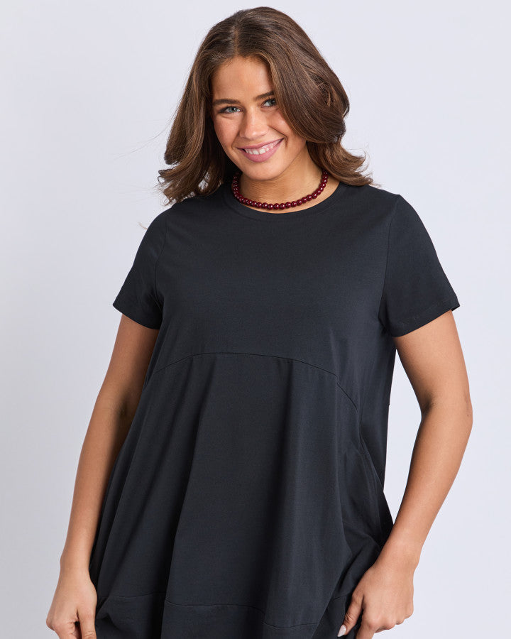 Diana ss Dress | Black